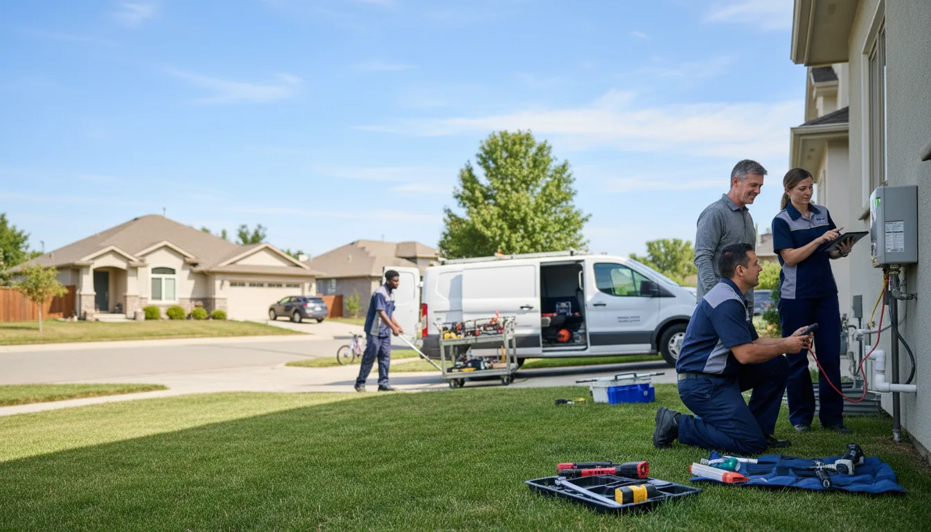Tankless water heater service in Smock, PA
